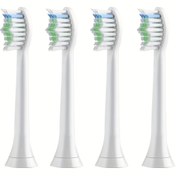 Resim Philips Sonicare için 4 adet diş fırçası yedek başlık, Phillips Sonic Care diş fırçası başlığı ile uyumlu elektrikli fırça başlığı 