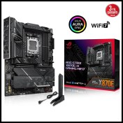 Resim Asus Rog Strıx X870E-H Gamıng Wıfı7, 4xddr5, 4xm.2, Dp, Hdmı, Type-C, Pcıe 5.0, Wi-Fi 7, Bluetooth V5.4, Am5 Soket Gamıng Anakart 