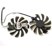 Resim Gfm10012h12spa 12v 0.5a 95mm 4pin Video Kartı Fanı Zotac Gtx 1080 Amp Sürümü Grafik Kartı 