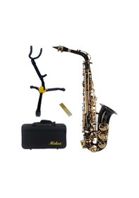 Resim Midex SF-701ST Standlı Profesyonel Alto Saksafon (STAND Çanta ve 