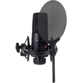 Resim sE Electronics X1S Vocal Pack Condenser Mikrofon Shockmount ve Popfiltre Paketi 