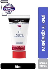 Resim Neutrogena El Kremi Parfümsüz 75 ML 