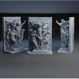 Resim Jean-baptiste Carpeaux - La Danse İlhamlı Heykel, 15 Cm - 3d Baskı 