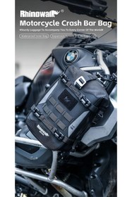 Resim Rhinowalk Mechanic Series 6l Su Geçirmez Koruma Demiri Çantası – Motosiklet Yan ve Depo Üstü Çantası 