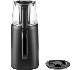 Resim Dijital Çay Makinesi Siyah, Kolay Kullanım ve Şık Tasarım ile Hızlı Demleme 