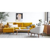 Resim innature Molis Köşe Koltuk Kadife - InNature Home 