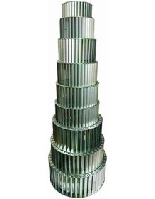 Resim Çap 315 Boy 90 Delik 28 Mm Sol Yön Radyal Fan Pervanesi 