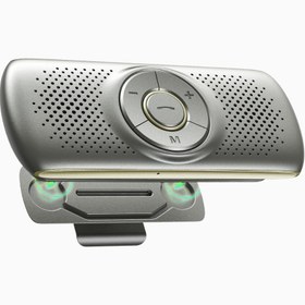 Resim Bluetooth 5.0 Handsfree Araç Kiti Mikrofonlu - Black 