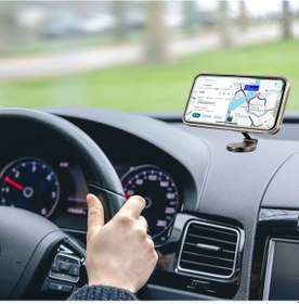 Resim Autoware Araç İçi Telefon Tutucu 6 Cm 6 Cm 1,5 Cm Siyah 