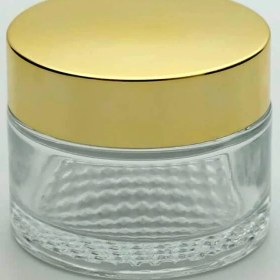 Resim D&B Boş Krem Kavanozu 30 ml (10 Adet) Boş Şeffaf Sarı Kapaklı Kutu 