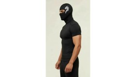 Resim Flex Premium Reflektörlü Siyah Kar Maskesi Model 33 Balaklava Balaclava Motorsiklet Scooter Bisiklet Spor 