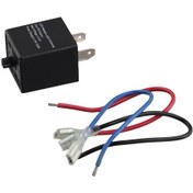 Resim Synodicmonth Led Flaşör Rölesi, 12v 3-pın Ayarlanabilir Led Flaşör Rölesi, Otomotiv Motosiklet İçin Sinyal Lambası Sinyal Lambası 