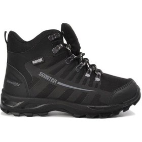 Resim Scooter 5551 Tekstil Siyah Su Geçirmez Unisex Bot Tekstil Siyah 