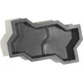 Resim Plastik Parke Taşı Kalıbı Tekli Es Taşı Çizgi 6 Cm (10 Adet) 