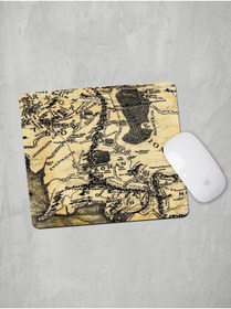 Resim Panorama Ajans Yüzüklerin Efendisi Harita Mouse Pad 
