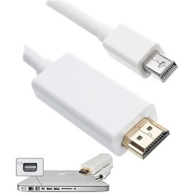 Resim Mini Displayport To Hdmi Kablo Mini Displayport Thunderbolt MacBook Uyumlu 