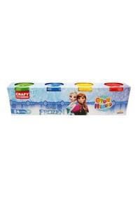 Resim Crafy Frozen 4'lü Oyun Hamuru 560 Gram 