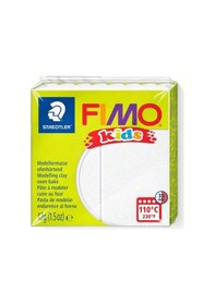 Resim Supertrend Fimo Kids Yumuşak Polimer Kil 052 Glitter Simli White 