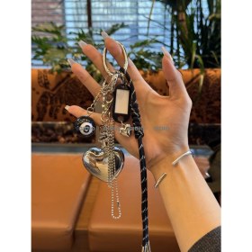 Resim Silver1 Sevimli Renkli Ip Peluş Ayı Kolye El Yapımı Oyuncaklar Küçük Bebek Çanta Çekicilik Sevimli Bebek Cep Telefonu Çekicilik (Yurt Dışından) 