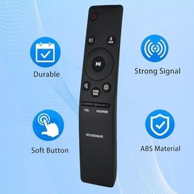 Resim Kassionel Samsung 5.0ch All-in-One Soundbar Ses Çubuğu Ses Sistemi için Yedek Uzaktan Kumanda HW-T530 HW-Q700A HW-Q600A HW-Q700A HW-Q800A HW-Q900A HW-Q950A 