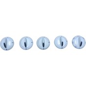 Resim Arçelik Beko Uyumlu Fırın Ocak Yaylı Düğme Seti ( Dar Göbek ) 5 Adet - 434455733 