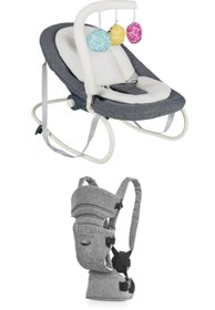 Resim Tommybaby Elite Lüx 2'li Set-Ana Kucağı ve Kanguru 