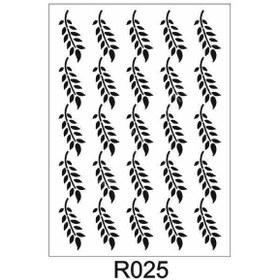 Resim Duvar Dekor Stencil Şablon 40X40 R-025 