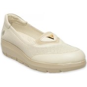 Resim Mammamia D25ya-7450 Günlük Krem Kadın Ayakkabı Krem 