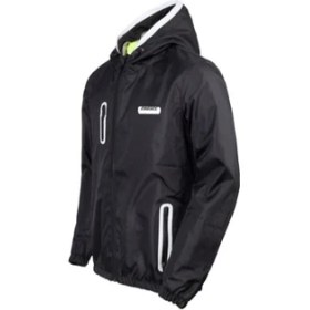 Resim Prosev Corta Vento Motorcu Korumalı Yağmurluk Siyah 