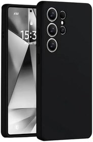 Resim Zipax Samsung Galaxy S25 İle Uyumlu Ultra Kılıf İçi Kadife Lansman Silikon Azn Nno Siyah 