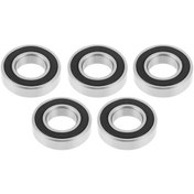Resim Jeemson 10 Adet 6901-2rs Kaliteli Çelik Derin Oluklu Top Bearing, 12x24x6mm, İki Yönlü Gümüşlü Kapaklı, Toz Ve Su Geçirmez, Makine, Motor, Pompa Uygulamaları İçin Sürtünme Düşük Yumuşak Çalışma 