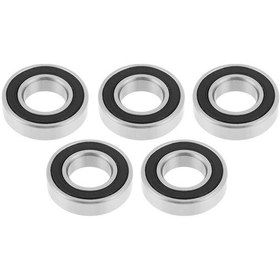Resim Jeemson 10 Adet 6901-2rs Kaliteli Çelik Derin Oluklu Top Bearing, 12x24x6mm, İki Yönlü Gümüşlü Kapaklı, Toz Ve Su Geçirmez, Makine, Motor, Pompa Uygulamaları İçin Sürtünme Düşük Yumuşak Çalışma 