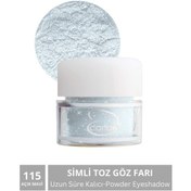 Resim Carla Toz Göz Farı Açık Mavi Powder Eyeshadow Light Blue 115 