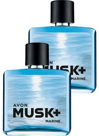 Resim Avon Musk Marine Erkek Parfüm Edt 75 Ml. İkili Set 