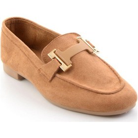 Resim Bambi Taba Kadın Loafer Ayakkabı K01688012272 Taba 