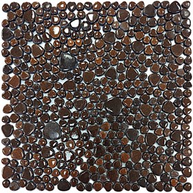 Resim MozaiKristaL Tüm yüzeyler için Damla, 31,5x31,5cm Fileli Cam Mozaik. (10 File Karo=1m2 Fiyatıdır) 