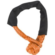 Resim Sentetik Yumuşak Kelepçe, Tekne, Atv, Utv, Suv, Kamyon, Arazi Kurtarma İçin Kollu Yumuşak Kelepçe Kurtarma Halatı Turuncu 