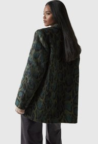 Resim Aldrich Leopar Yaka Blazer - S 