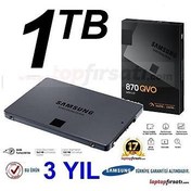 Resim Samsung 870 QVO 1TB MZ-77Q1T0BW 560MB-530MB/sn Sata3 2.5" SSD 3 YIL Samsung TURKIYE Garantili 