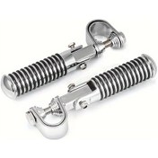 Resim Tongdashop Cnc Alüminyum Alaşım Off-road Motorları İçin Ayarlanabilir Kick Starter - Plakalı Katlanır Ayaklık 