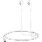 Resim Ttec Hd Mikrofonlu Kulakiçi Kablolu Type-C Kulaklık, Kumanda Kontrollü Stereo Sesli Kulaklık 