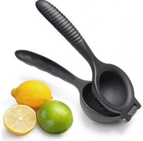 Resim Esmo Home Deconox Döküm Limon Sıkacağı Limon Presi Büyük Boy 24 Cm, Siyah Metal Limon Sıkacağı, Döküm Narenciye Sıkacağı (Döküm Limon Sıkıcı) 