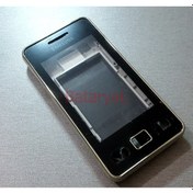 Resim Samsung S5260 Kasa Tuş Takımı Kapak Siyah Orta Kasa Y... 