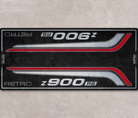 Resim Z900 RS İçin Tasarlanmış Motosiklet Matı - MM7415 - Standart / 260cm x 120cm 