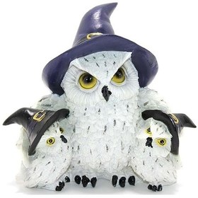 Resim Polyester Baykuş Ailesi Biblo 