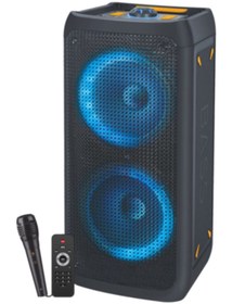 Resim Dynego Ses Bombası Bluetooth Taşınabilir Hoparlör Extra Bass Djkabinli Karaoke Ses Sistemi Mikrofon+kumanda 