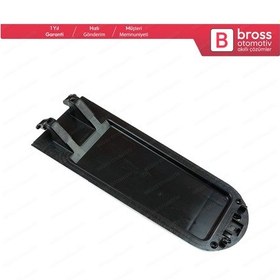 Resim Vw Skoda Seat için Siyah Orta Konsol Kolçak Alt Kapak N11.20016 