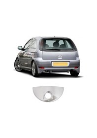 Resim Opel Corsa C Uyumlu 2000 Ve Üzeri Krom Bagaj Açma Paslanmaz Çelik 