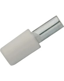 Resim Plastik Başlı Metal Raf Pimi Ø=5 Mm, Beyaz (1p=25 Adet) 