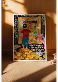 Resim Van Gogh Flowers Çerçeveli Tablo Yeni İş Kuranlar İçin Hediye Street Art 